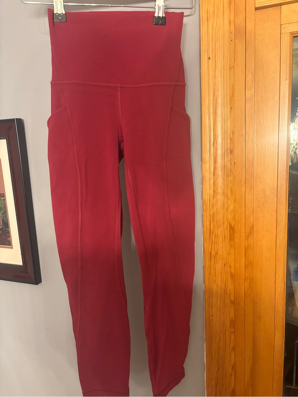 Lululemon Align 28” Legging High-Rise in Mulled Red Win
